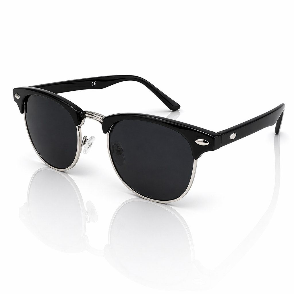 Adults Half-Rim UV400 Sunglasses
