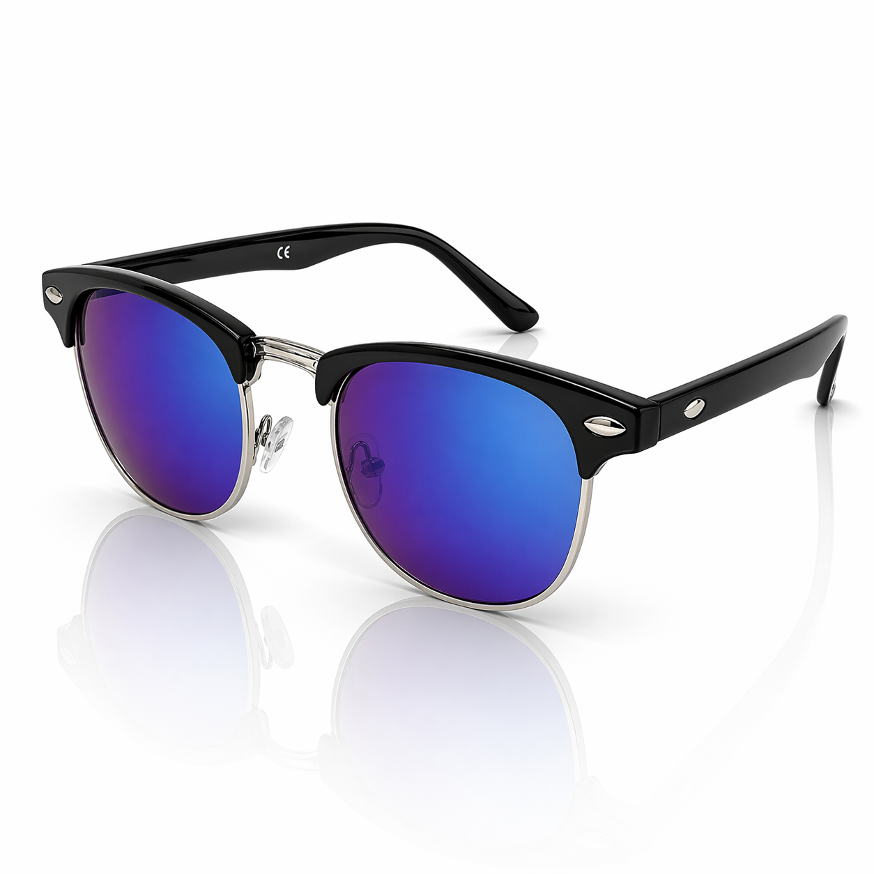 Adults Half-Rim UV400 Sunglasses