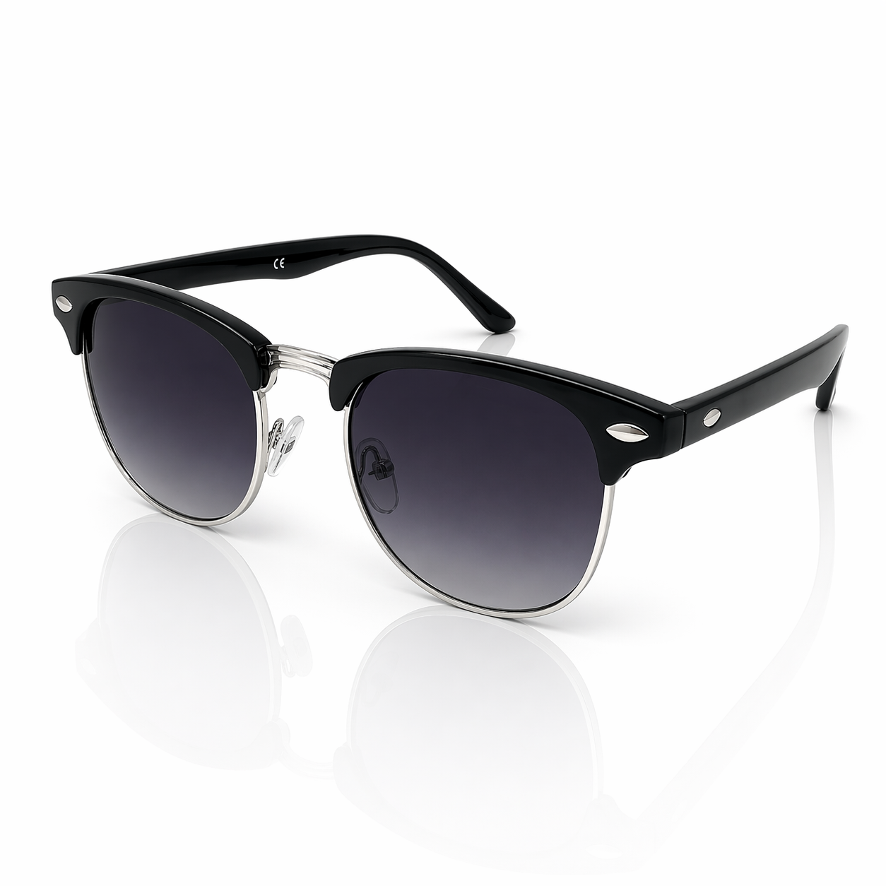 Adults Half-Rim UV400 Sunglasses