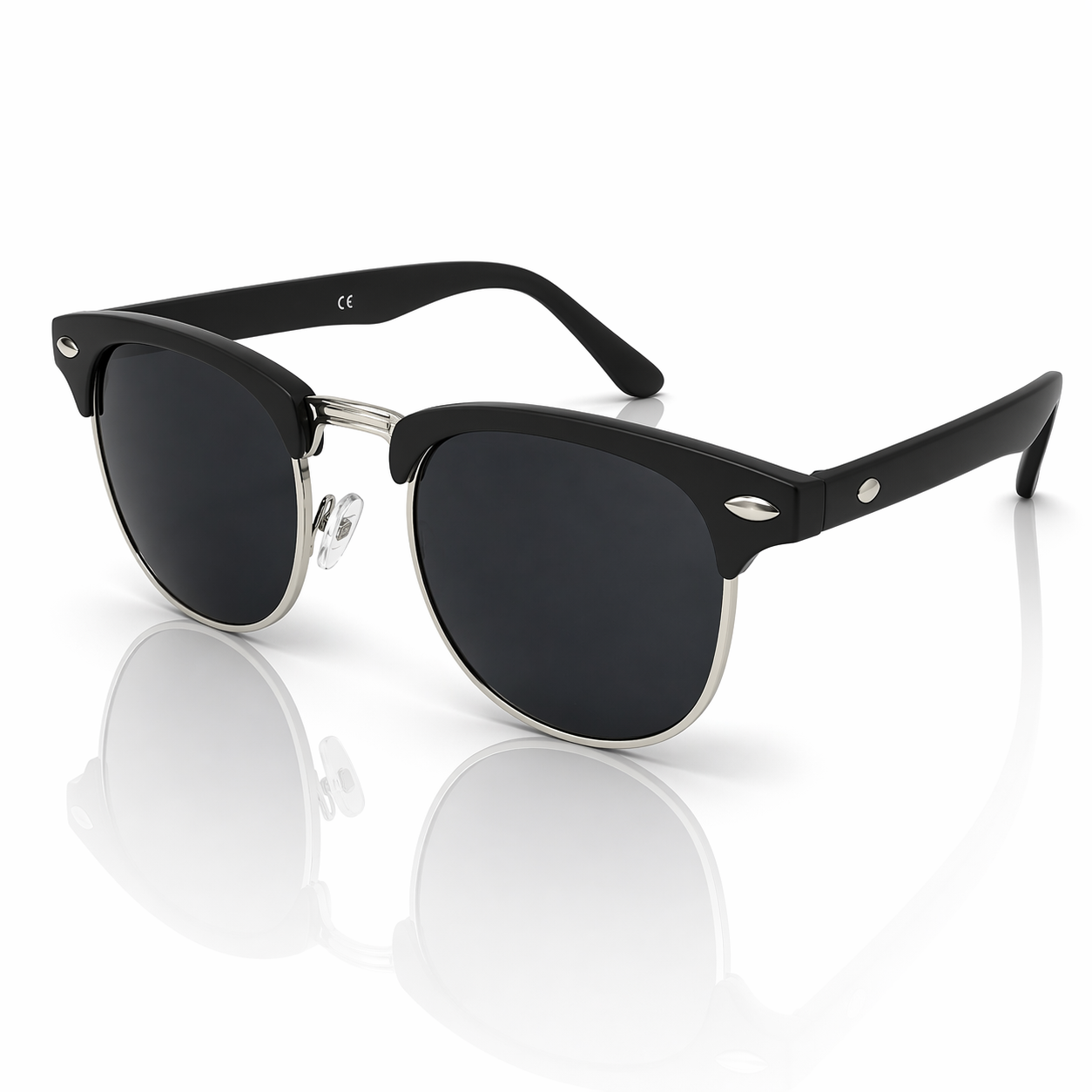 Adults Half-Rim UV400 Sunglasses