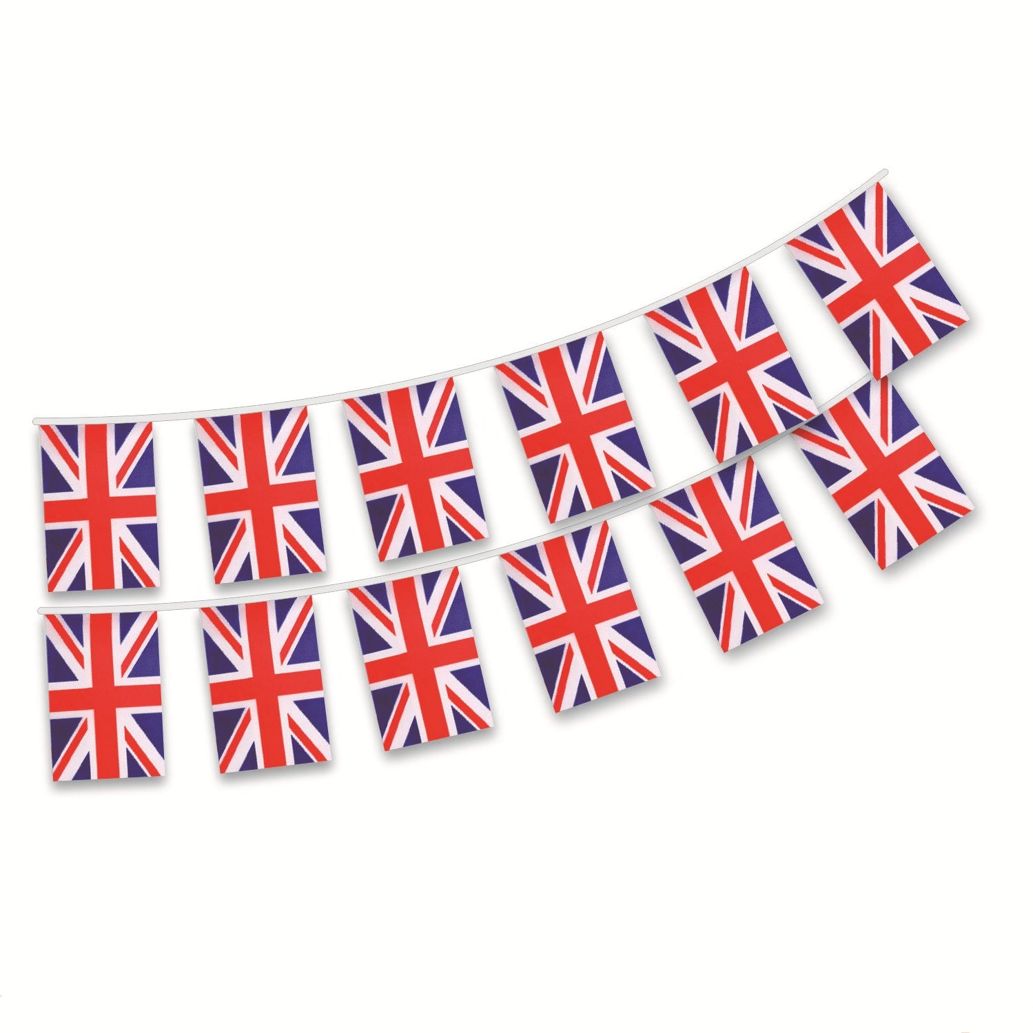 Country Flag & Rainbow Bunting - 7m