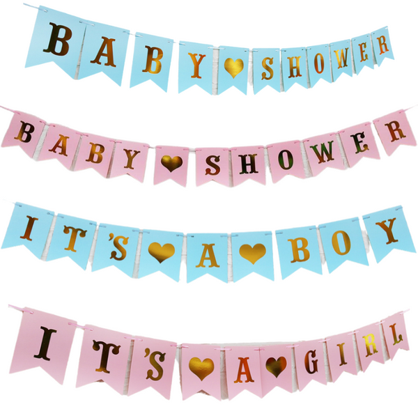 5m Baby Shower Bunting