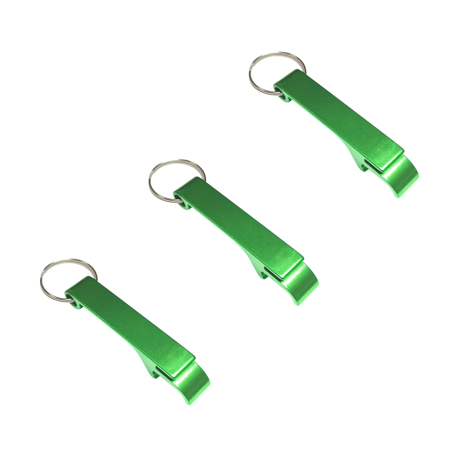 Pack of 3 Mini Keyring Bottle Openers