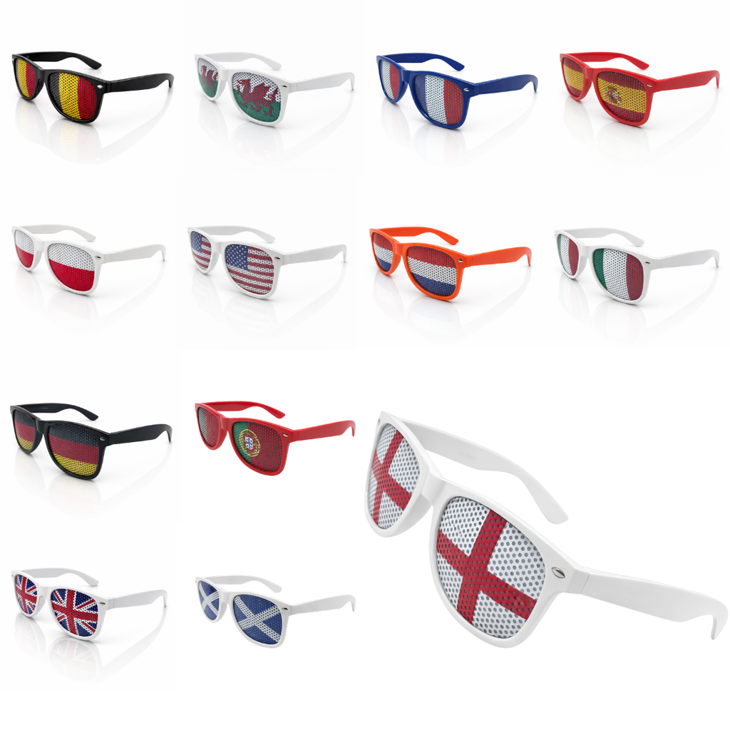 Adults Country Flag Sunglasses