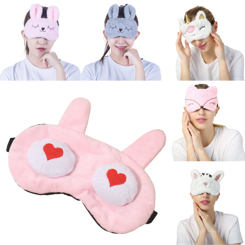 Kids Fluffy Eye Mask