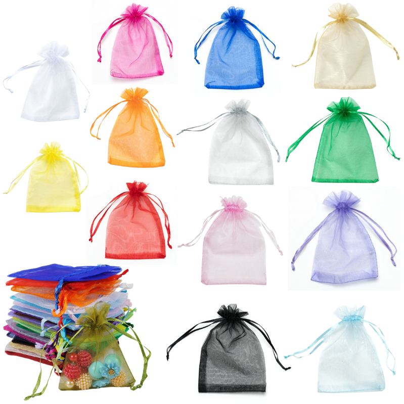 Organza Gift Bags - Pack of 10