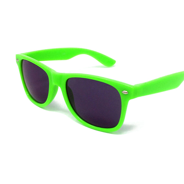 Classic Sunglasses UV400 Mens Ladies Womens Black Lens Mirrored