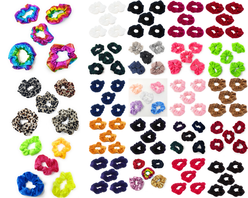 Hair Scrunchies - Packs of 5/10/20