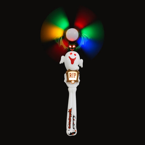 Halloween Swivel Fan Wand [Ghost]