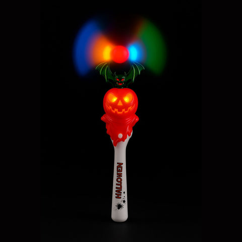 Halloween Swivel Fan Wand [Pumpkin]