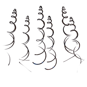 Hanging Swirl Decoration - Pack of 6