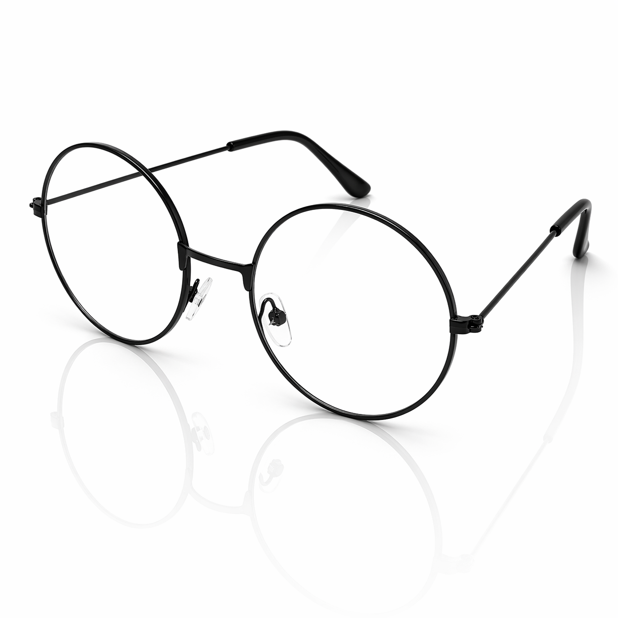 Kids Round Clear Lens Glasses