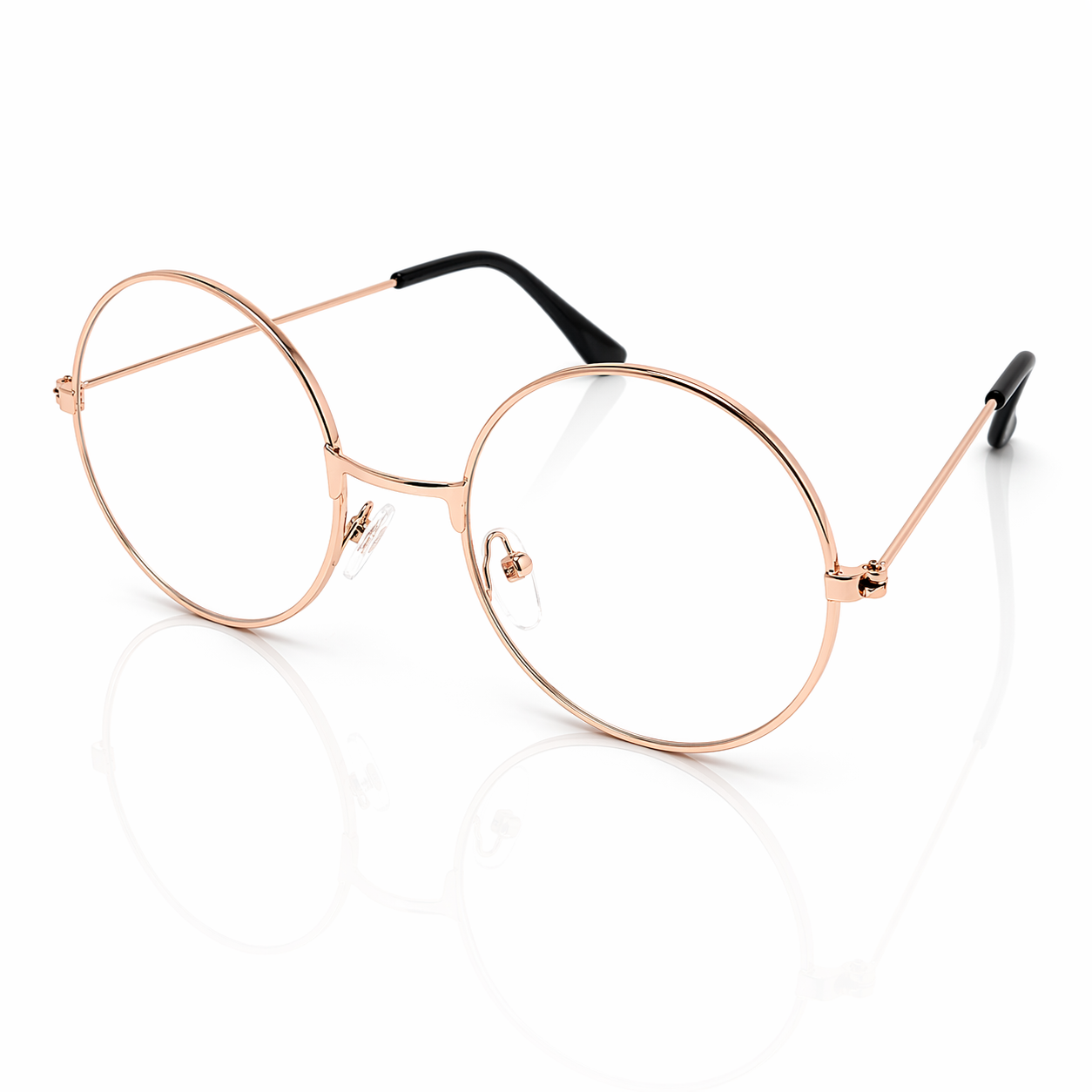 Kids Round Clear Lens Glasses