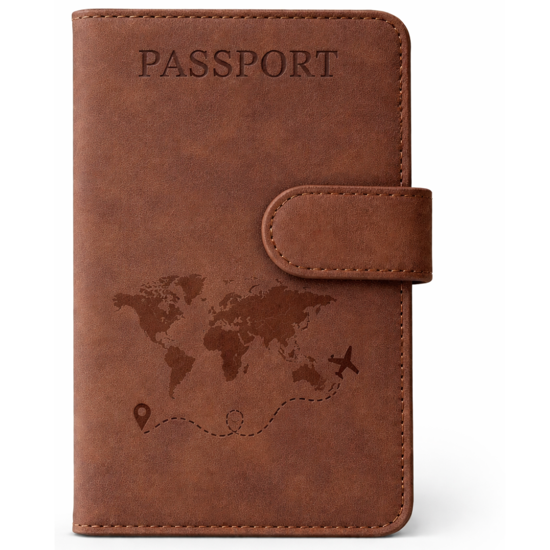 RFID Passport Cover with Magnetic Closure