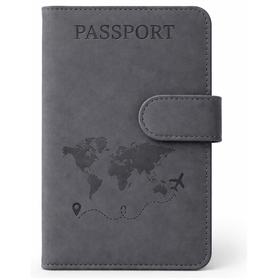 RFID Passport Cover with Magnetic Closure