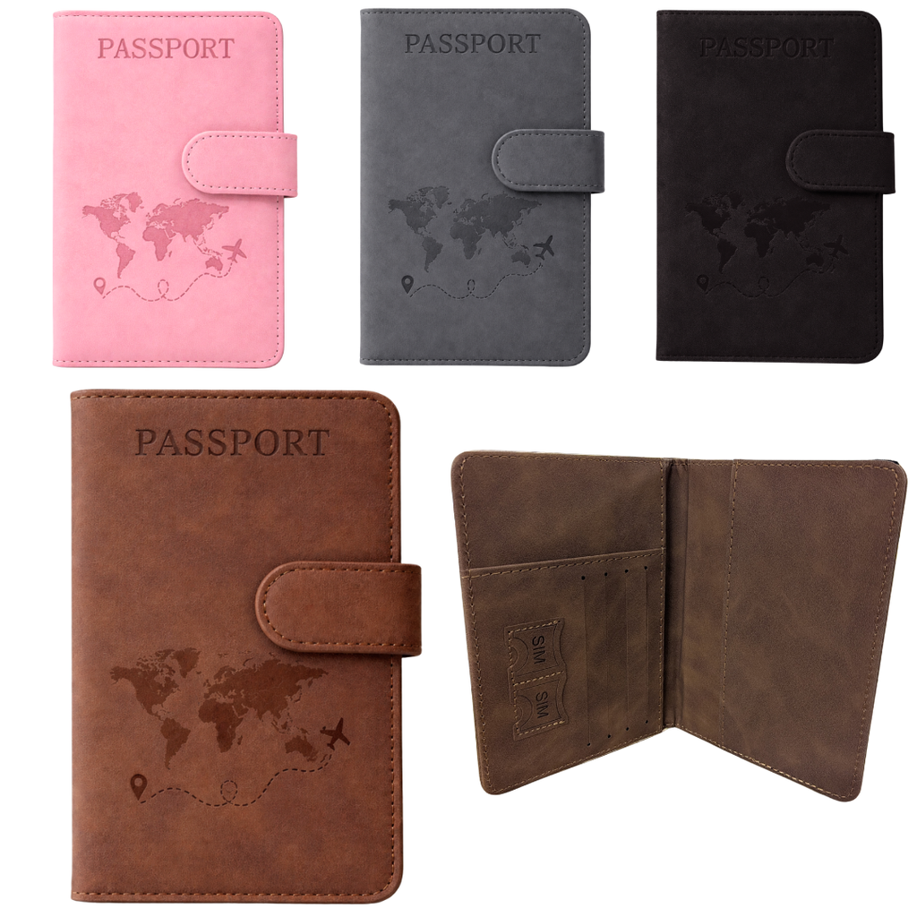 RFID Passport Cover with Magnetic Closure