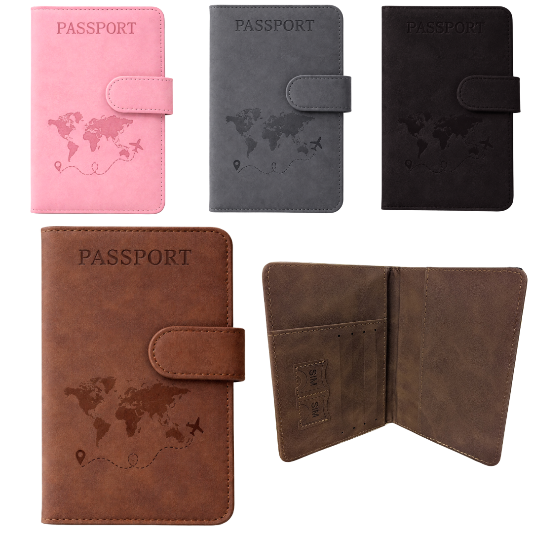 RFID Passport Cover with Magnetic Closure