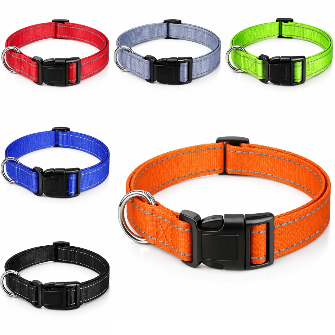 Adjustable Dog Collar - XS,S,M,L,XL