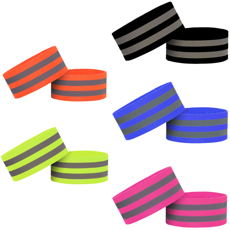 1 Pair of Reflective Hi-Vis Armbands