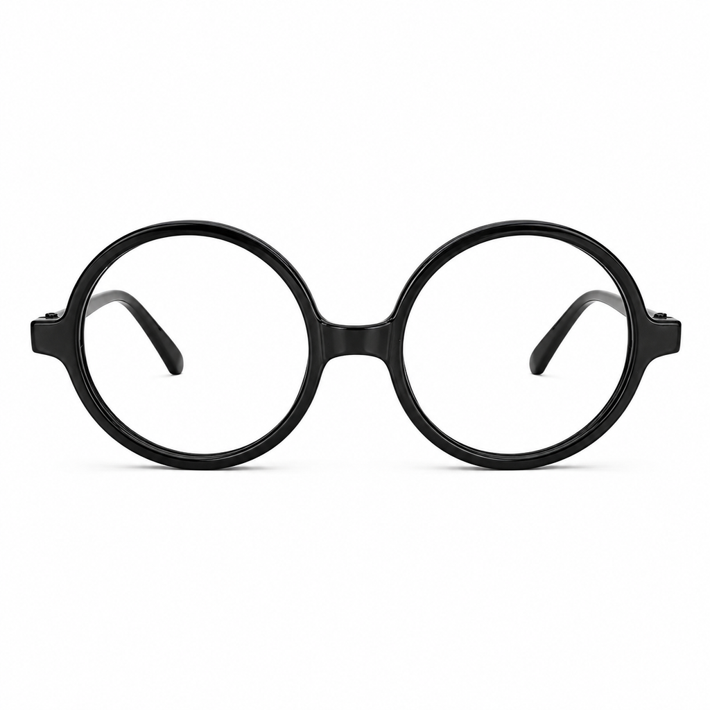 Kids Round No Lens Glasses