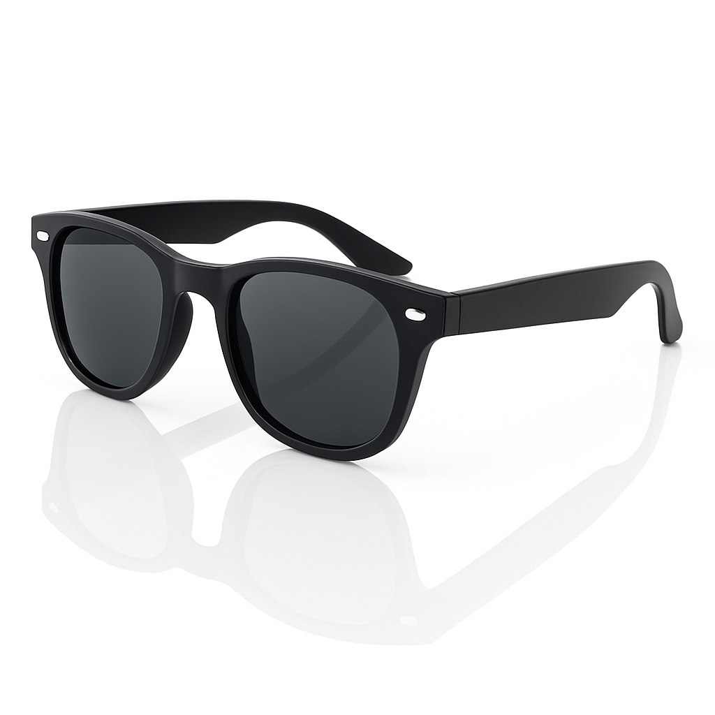 Classic Sunglasses UV400 Mens Ladies Womens Black Lens Mirrored