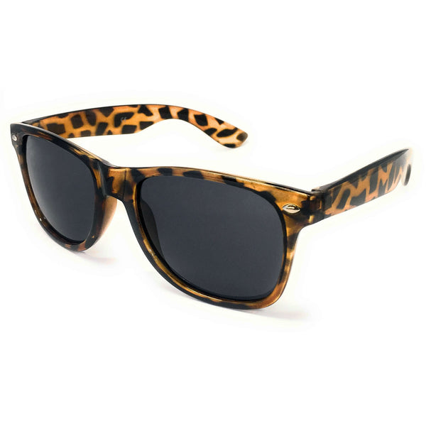 Classic Sunglasses UV400 Mens Ladies Womens Black Lens Mirrored