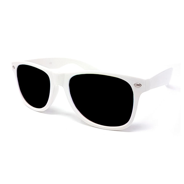 Classic Sunglasses UV400 Mens Ladies Womens Black Lens Mirrored