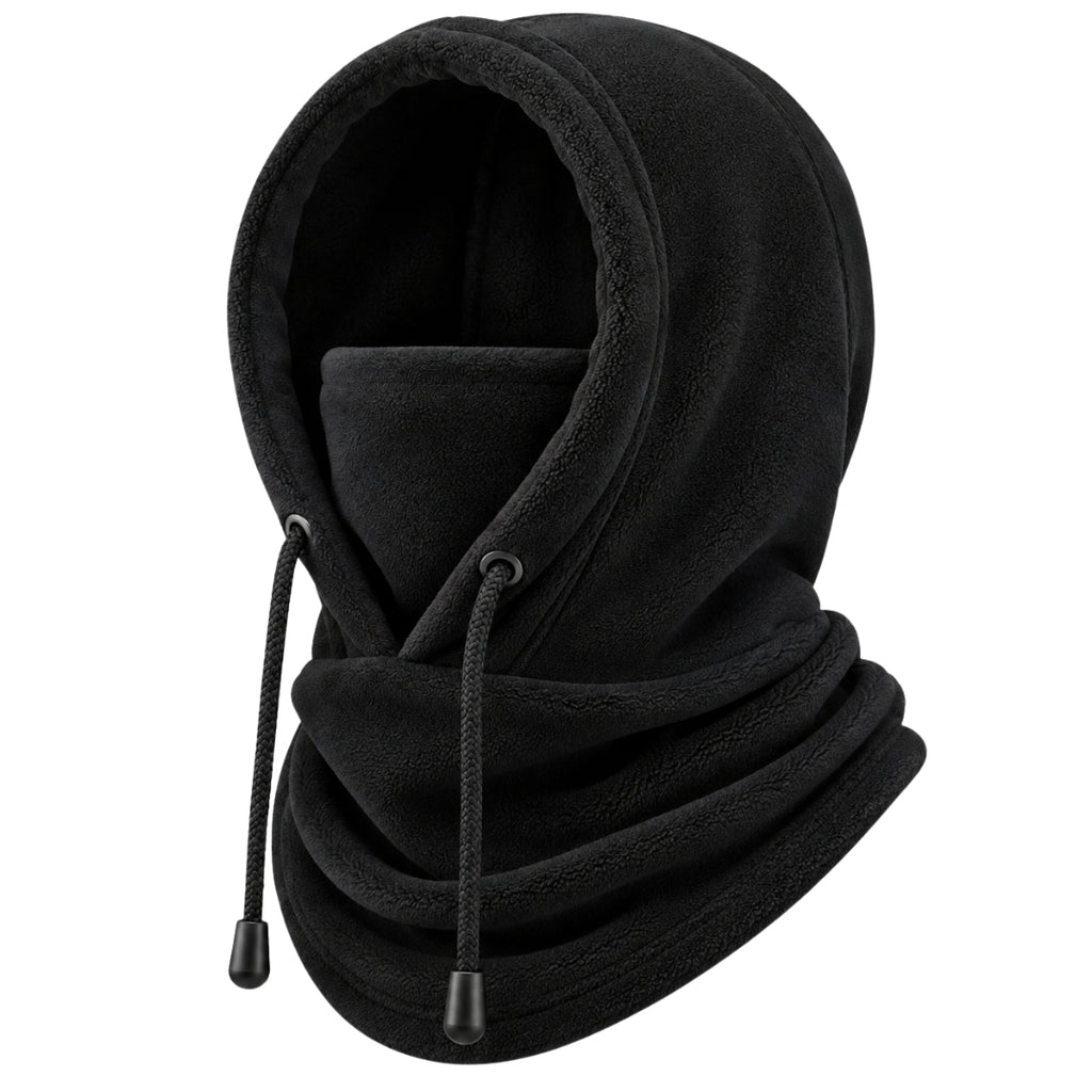 3-in-1 Adults Fleece Hood, Neck Warmer and Face Mask