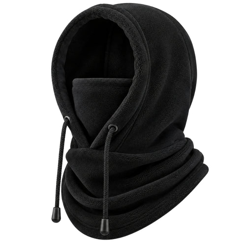3-in-1 Adults Fleece Hood, Neck Warmer and Face Mask