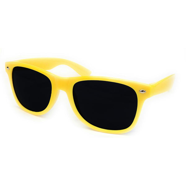 Classic Sunglasses UV400 Mens Ladies Womens Black Lens Mirrored