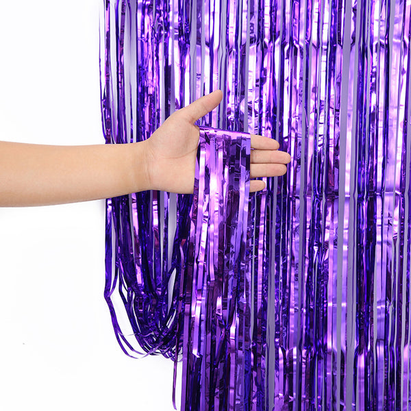 2 / 2.5 / 3M Foil Curtain Decoration