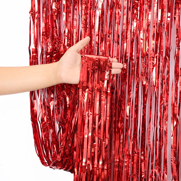 2 / 2.5 / 3M Foil Curtain Decoration