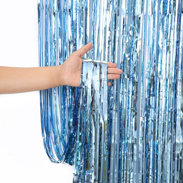 2 / 2.5 / 3M Foil Curtain Decoration