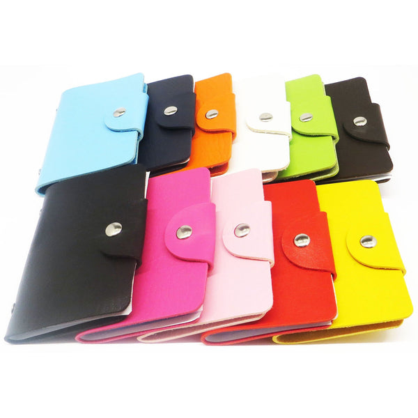 24 Card Holder Wallet - Rainbow