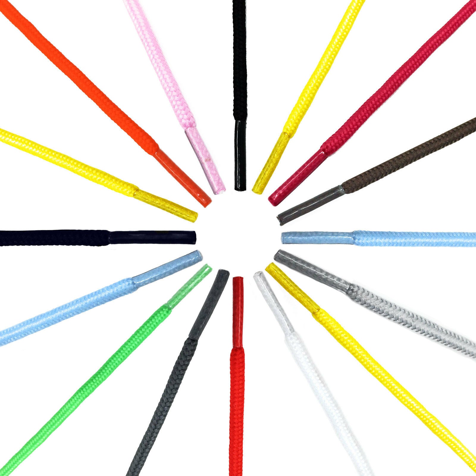 Round Shoelaces 60-140cm - 1 Pair