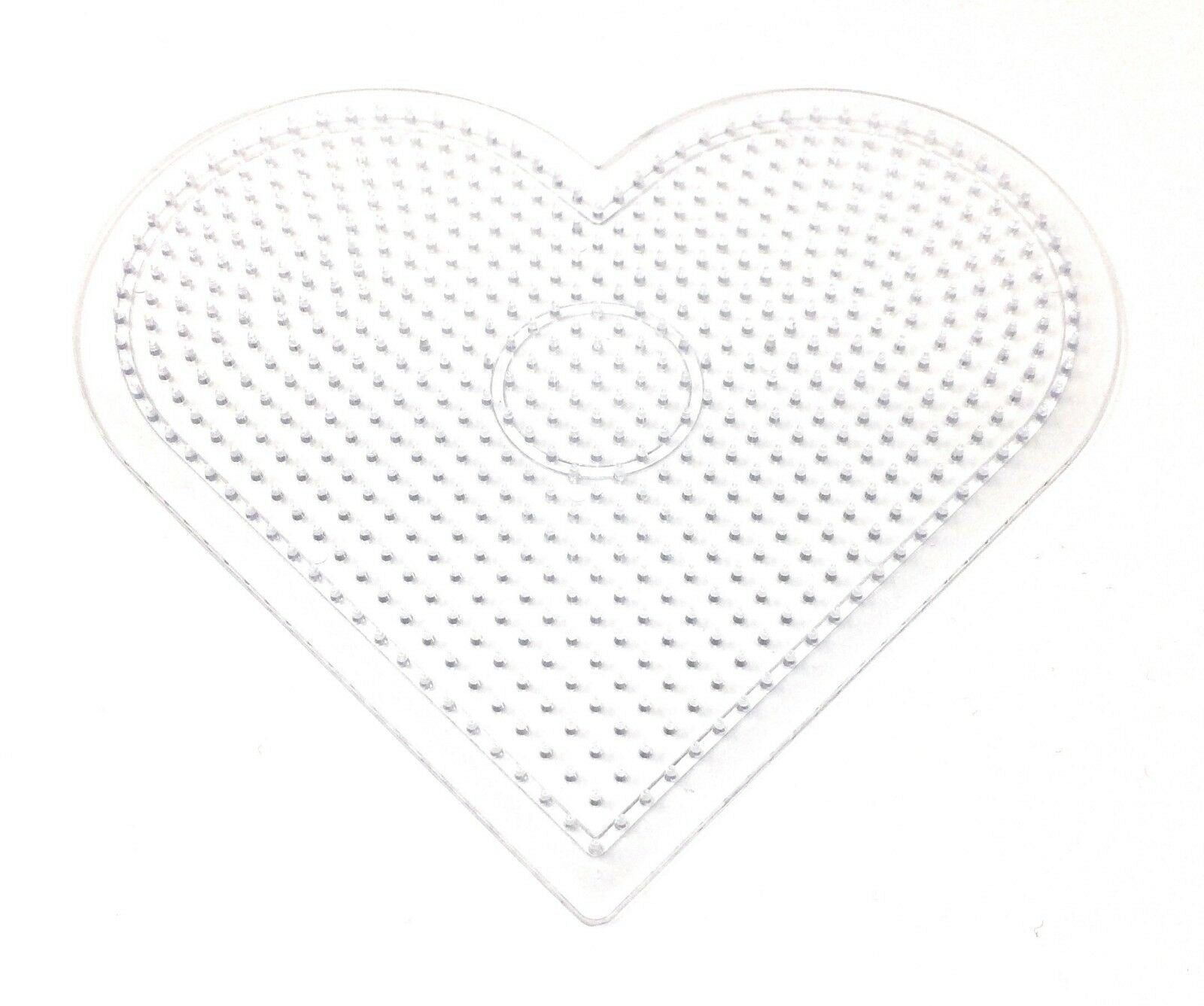 Peg Boards Suitable For Hama Beads Heart Circle Square Animals Flower 5mm Midi