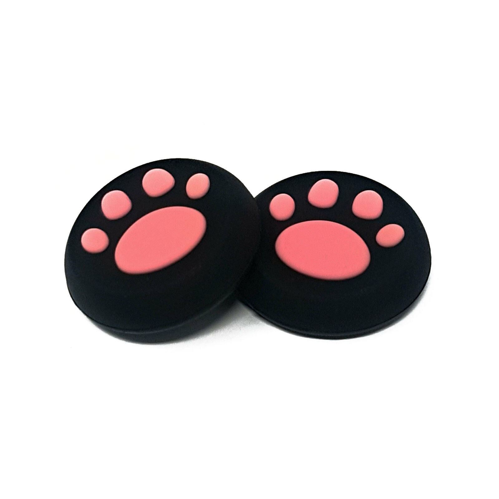Thumb Grips Paw Print - One Pair (Nintendo Switch)