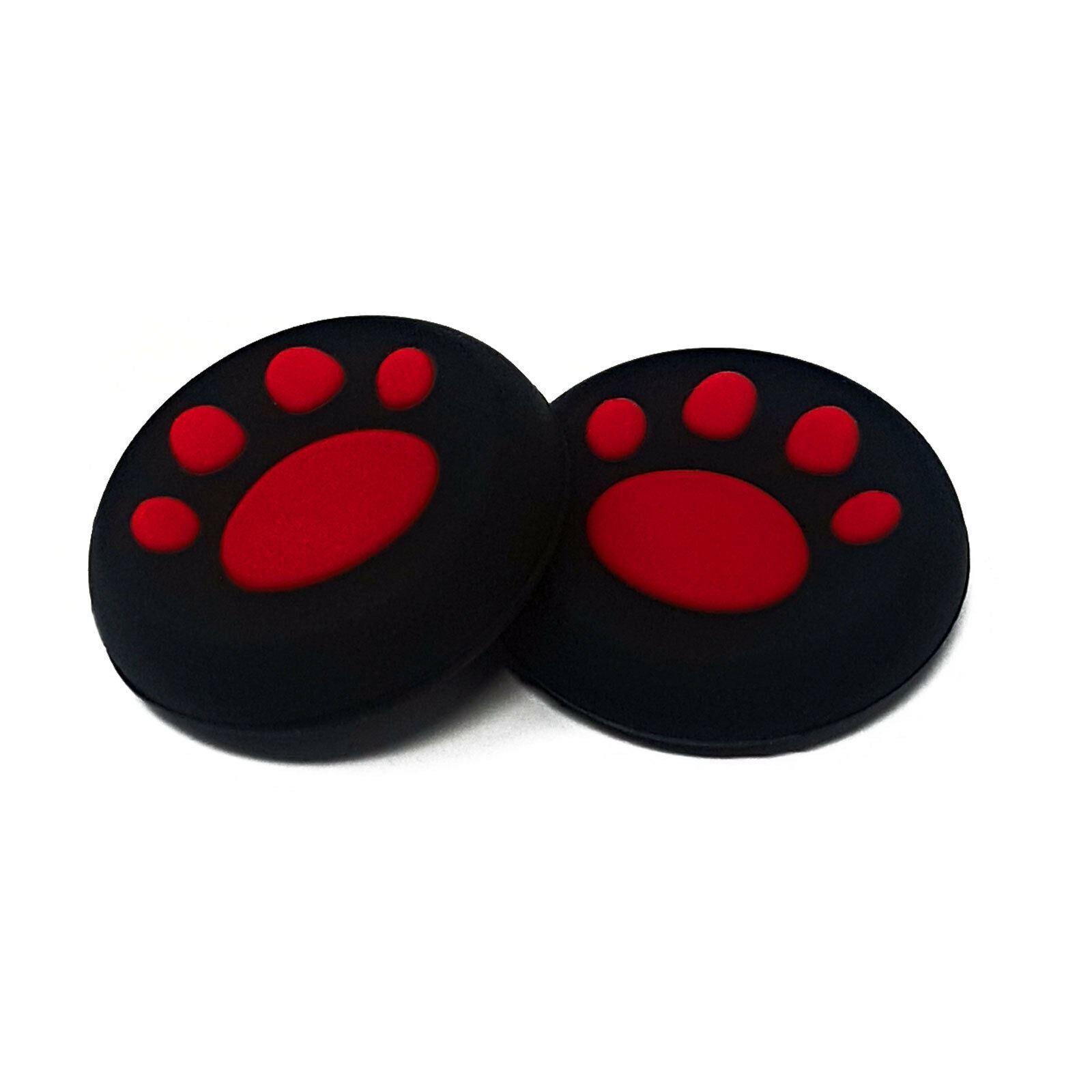 Thumb Grips Paw Print - One Pair (Nintendo Switch)