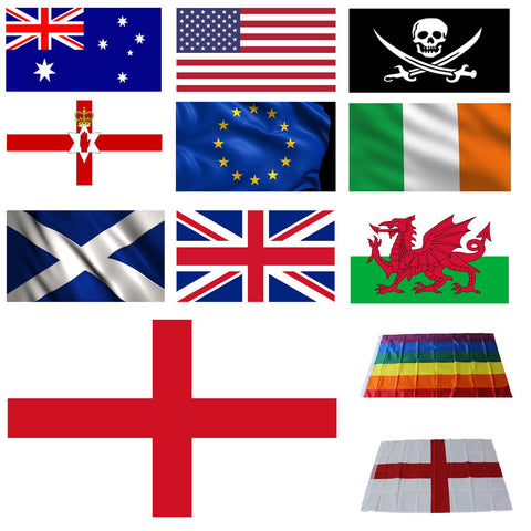 Large 3ft x 5ft Country Flags