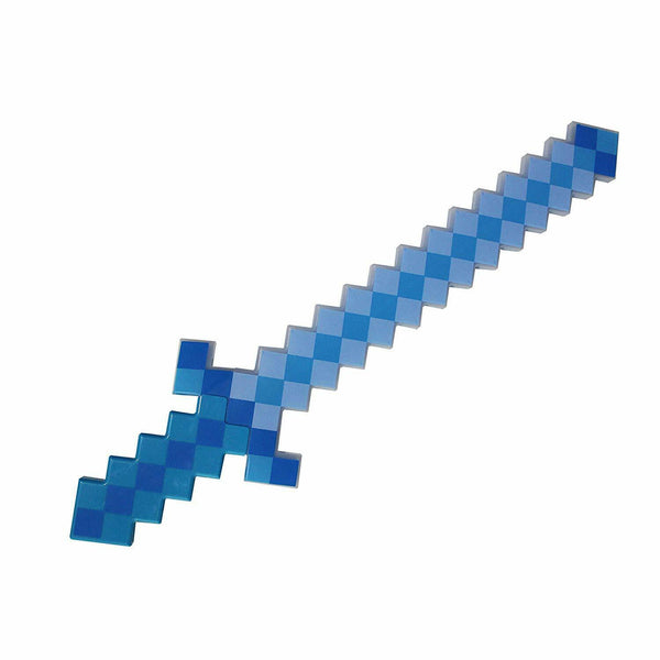 Light Up Diamond Pixel Sword