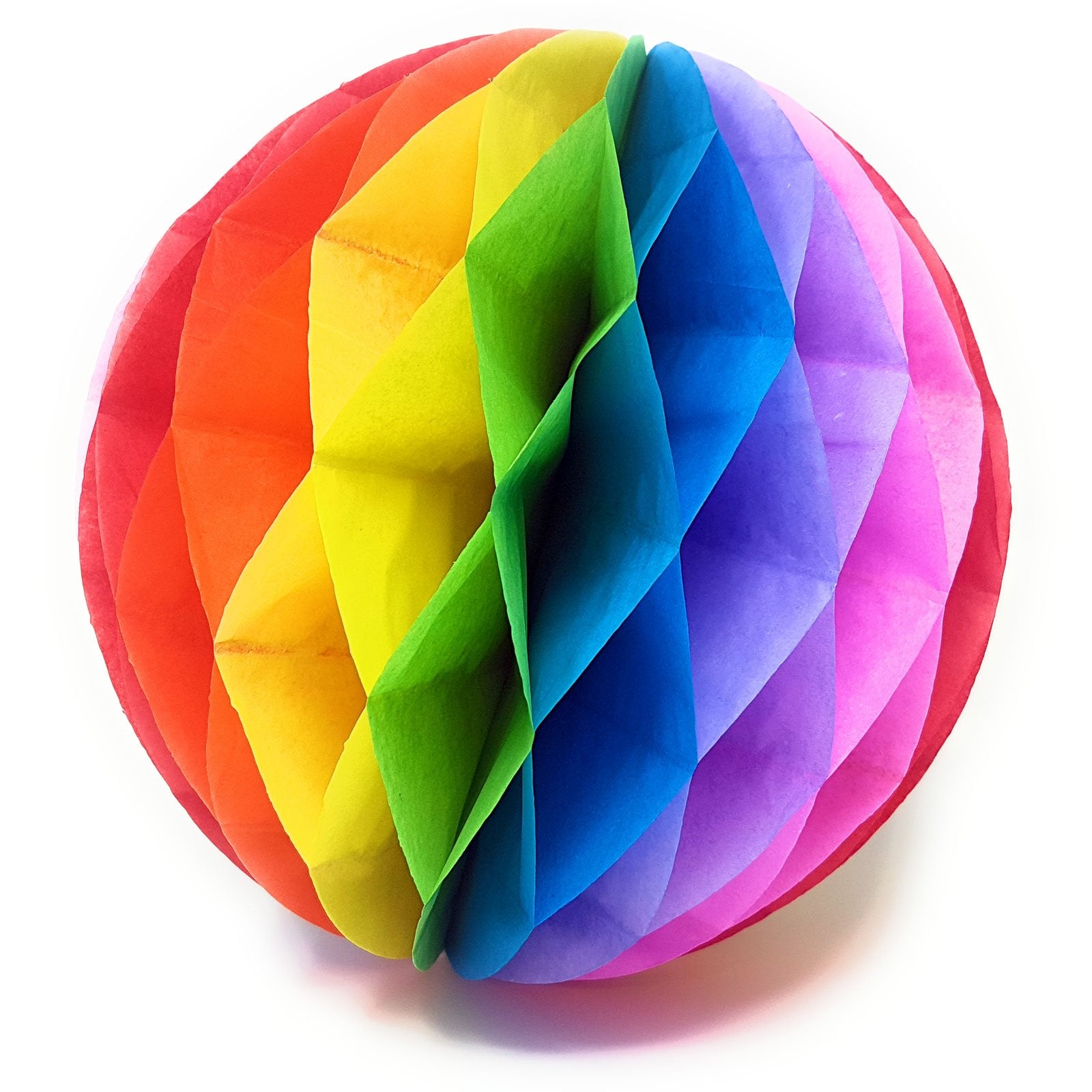 Pack of 5 Honeycomb Balls [Sizes 10cm - 30cm]