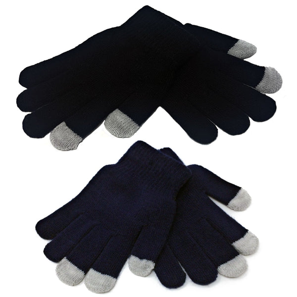 Kids Touch Screen Magic Gloves - Navy Blue